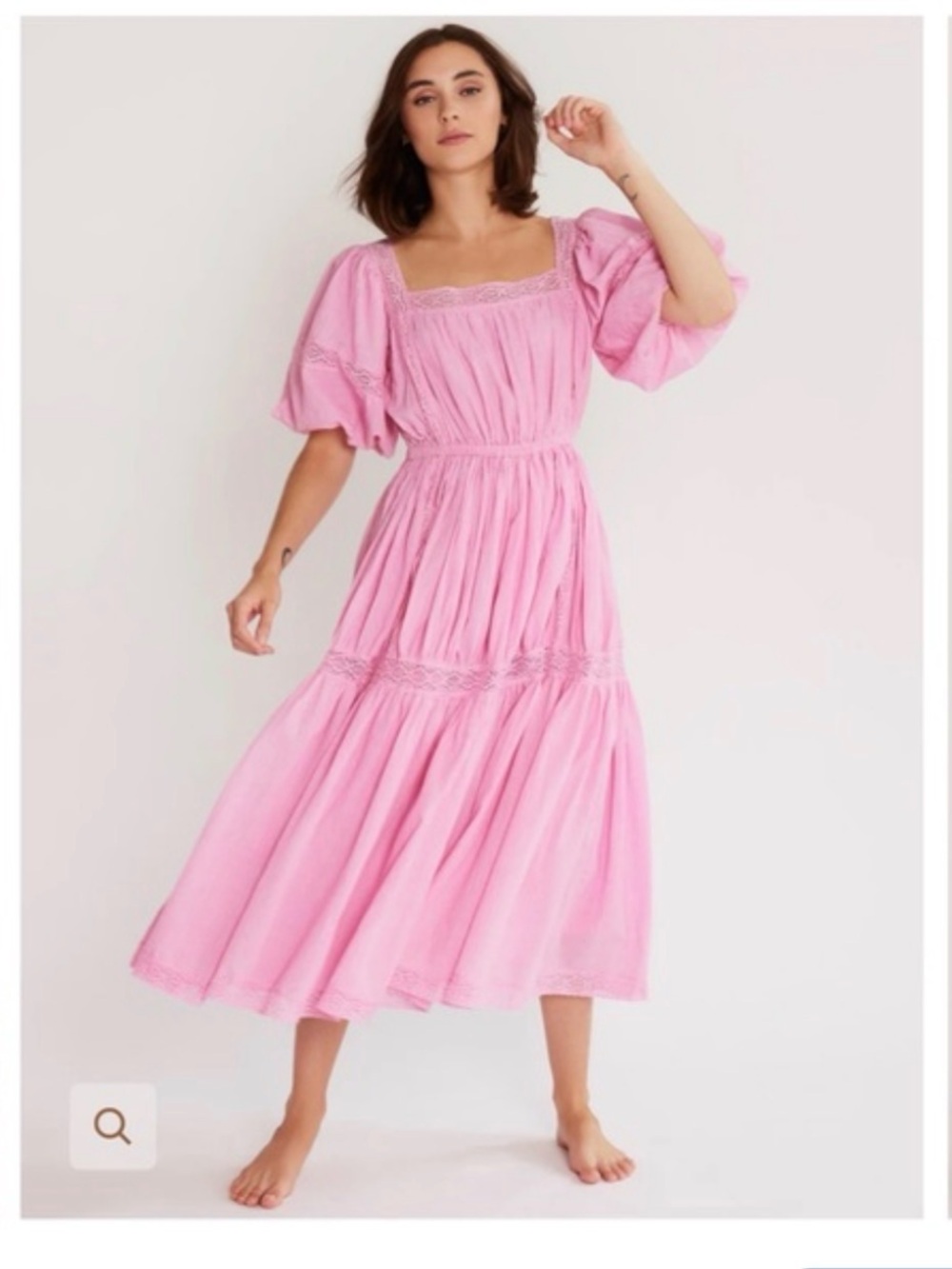 Mille Talitha Dress in Bubblegum
